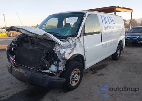 2007 GMC Savana Work Van z USA, uszkodzony, nr VIN 1GTGG25U971138786